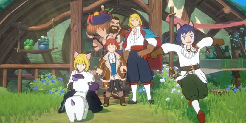 The playable characters in Cross Worlds