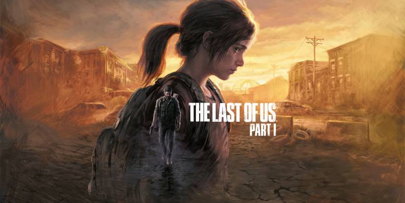 The Last of Us Part 1 Ellie and Joel cover art