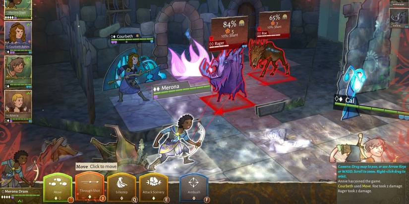 Through Shot in Wildermyth