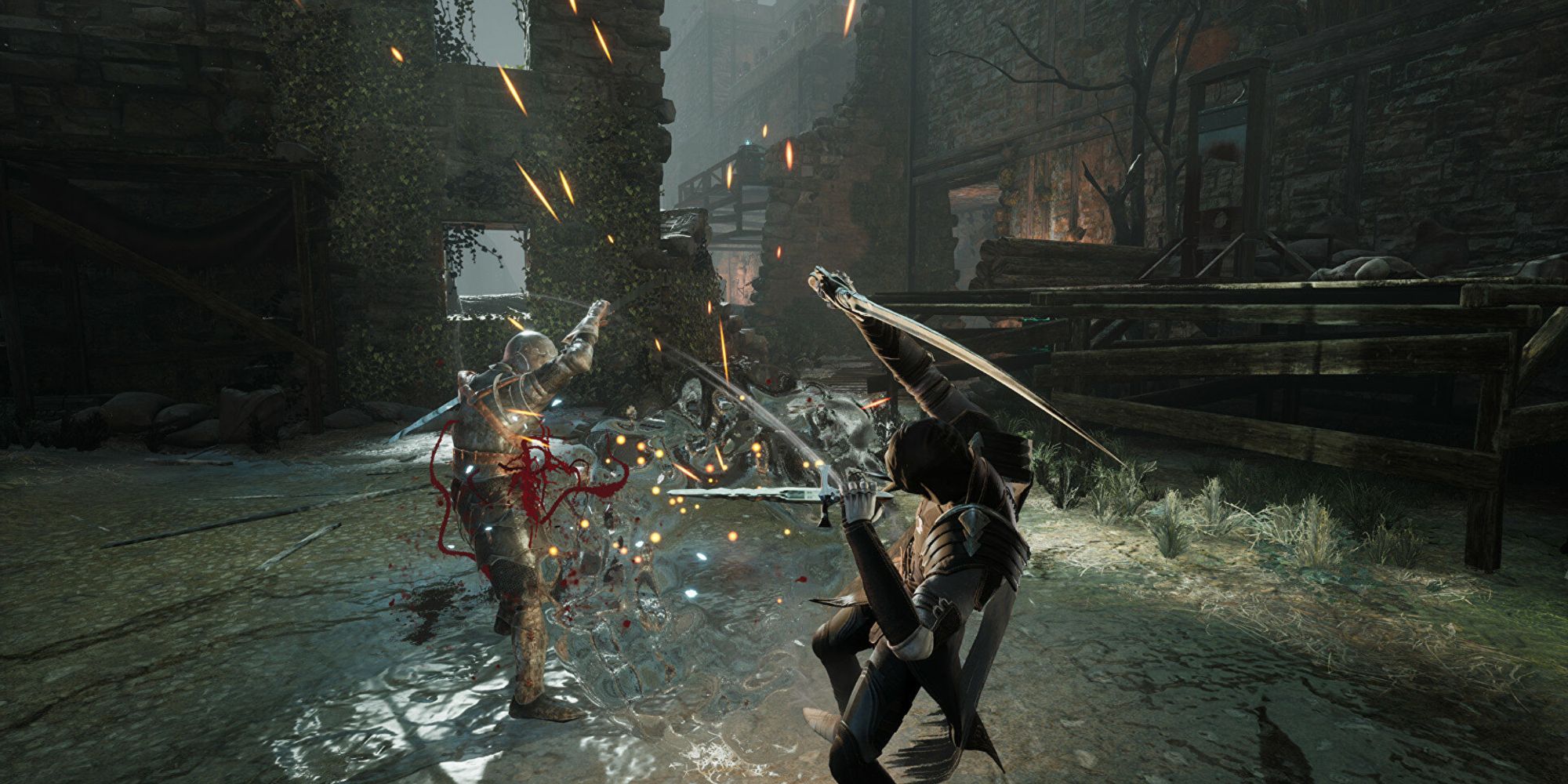 Thymesia Parrying operates like Sekiro; timing is everything