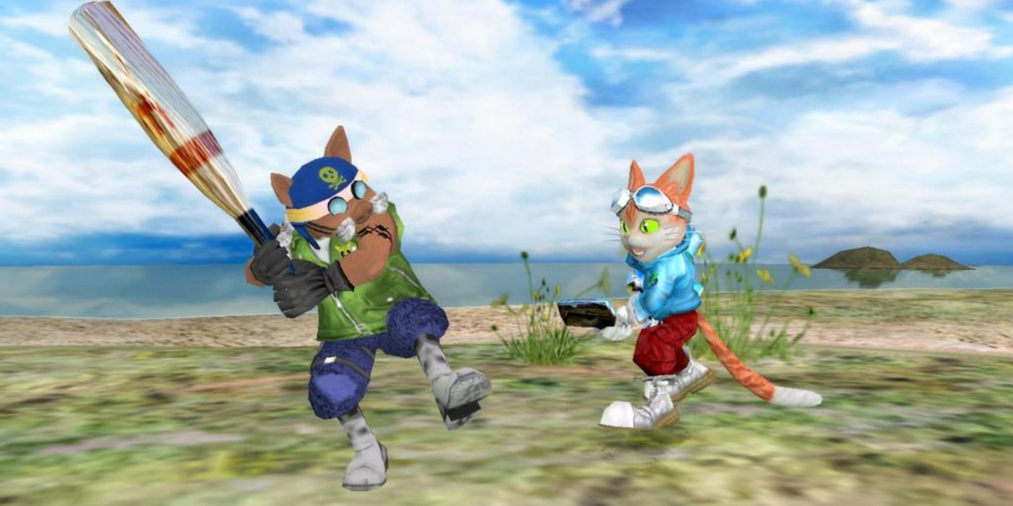 Tom Toms and Time Sweepers in Blinx 2