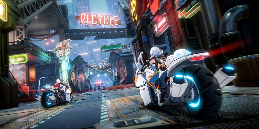 Tower of Fantasy Neon Streets Motorcycle