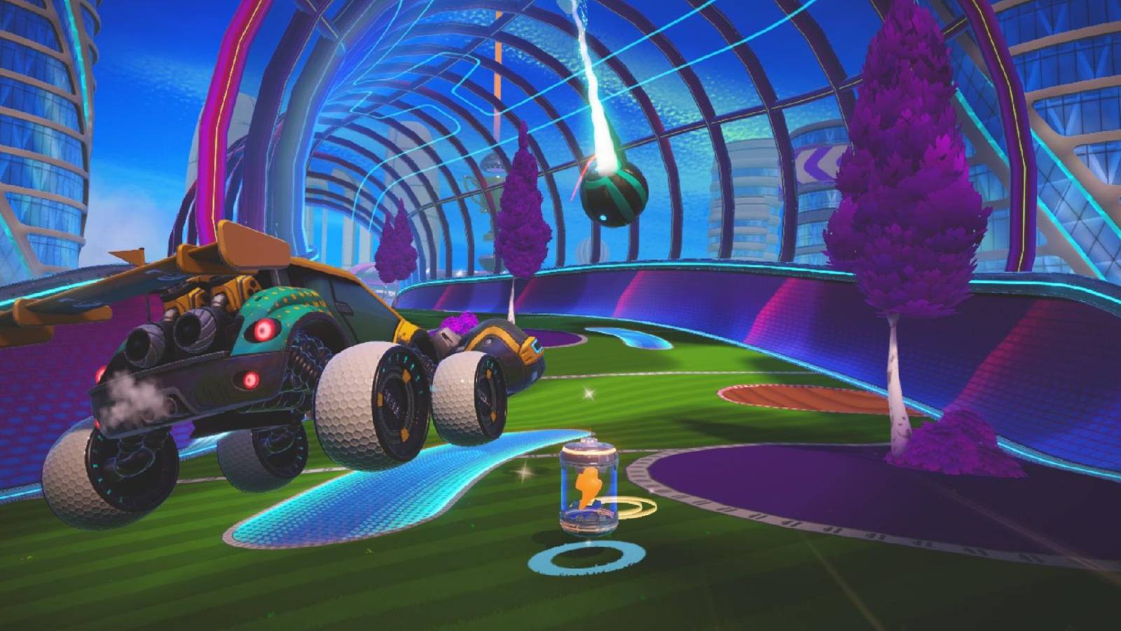 Turbo Golf Racing Shot on golf ball