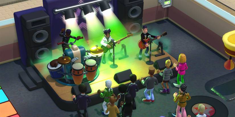 Two Point Campus - Performing for the crowd