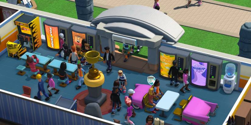 Two Point Campus Ideal Cafeteria Setup