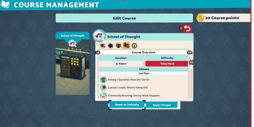 Two Point Campus Overview Of The School Of Thought