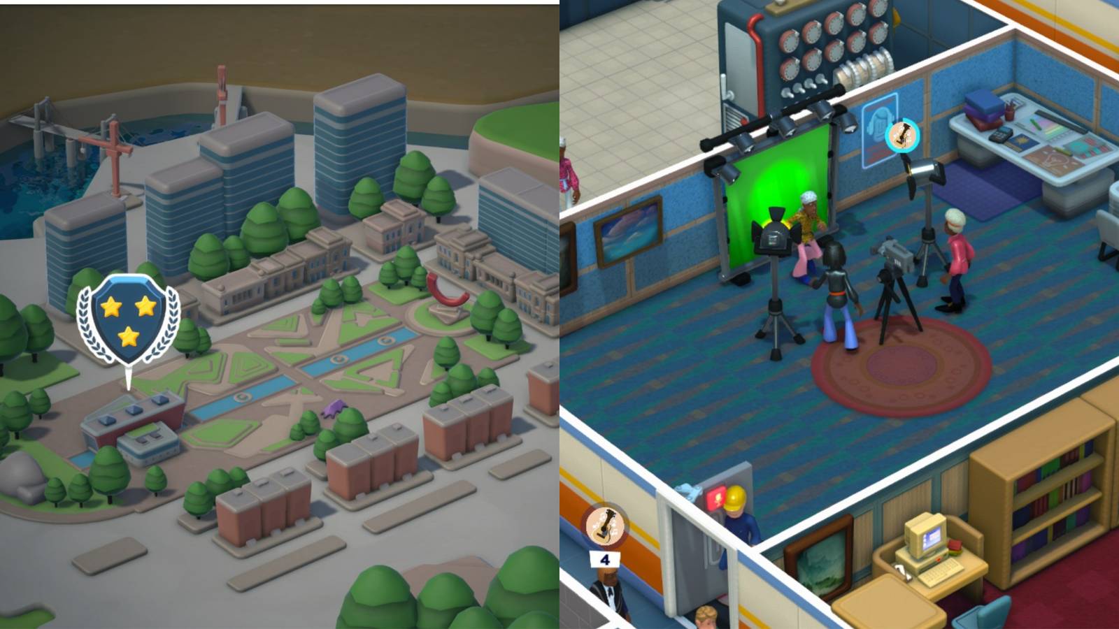 Two Point Campus Three Star Upper Etching Collage