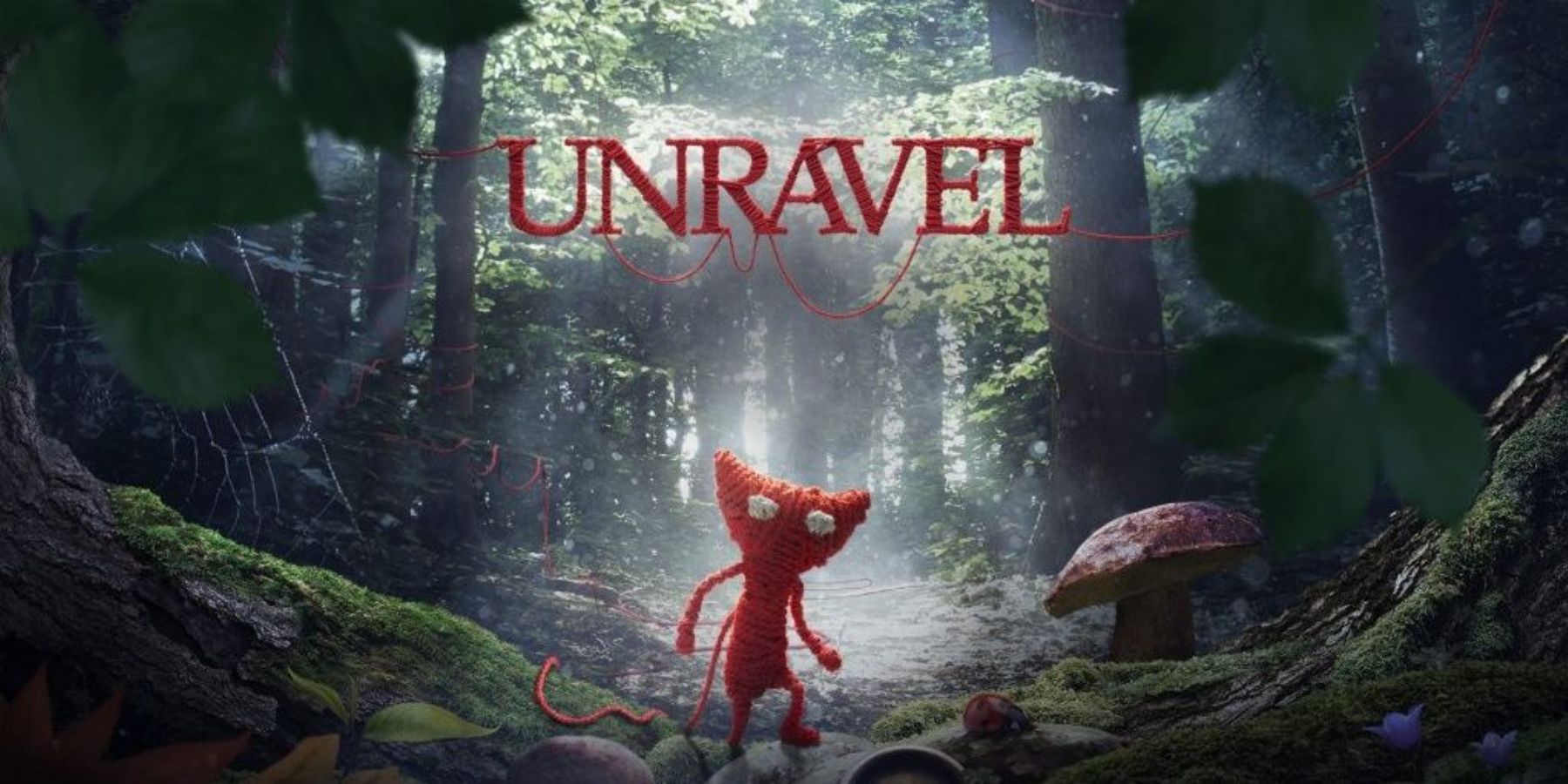 Yarny in a forest