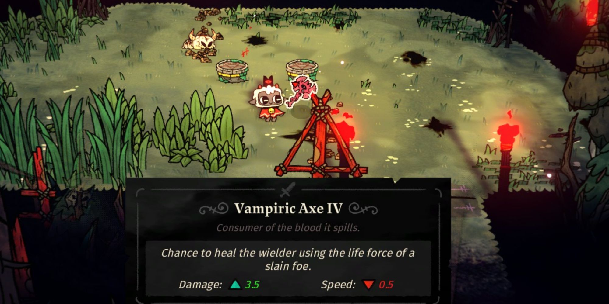 Vampiric Axe IV Cult of the Lamb screenshot