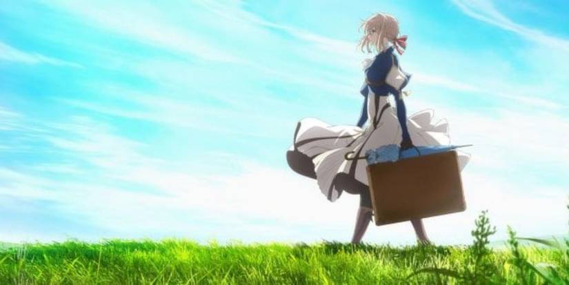 Violet in Violet Evergarden