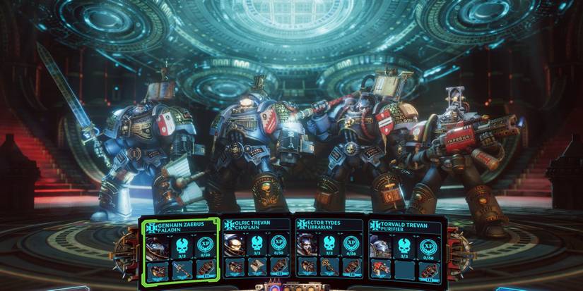 Warhammer 40k Chaos Gate - Battle with 4 units