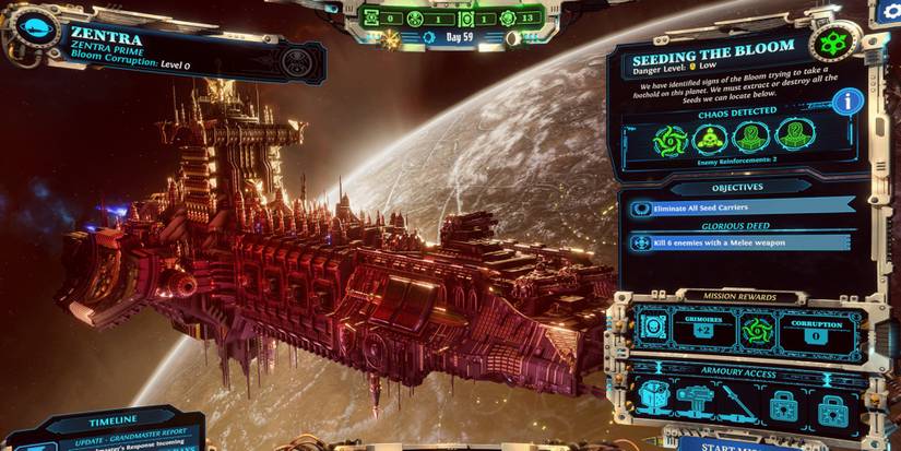 Warhammer 40k Chaos Gate - Seeding the Bloom quest