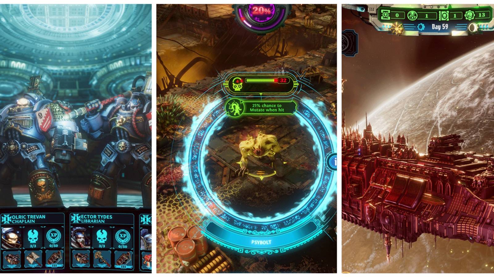 Warhammer 40k Chaos Gate - 3 joined images