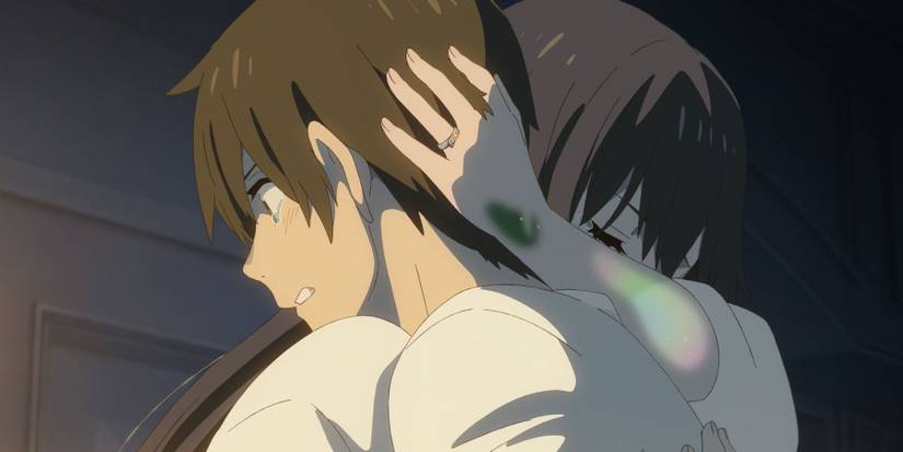 Weathering With You Hodaka Hina Hug