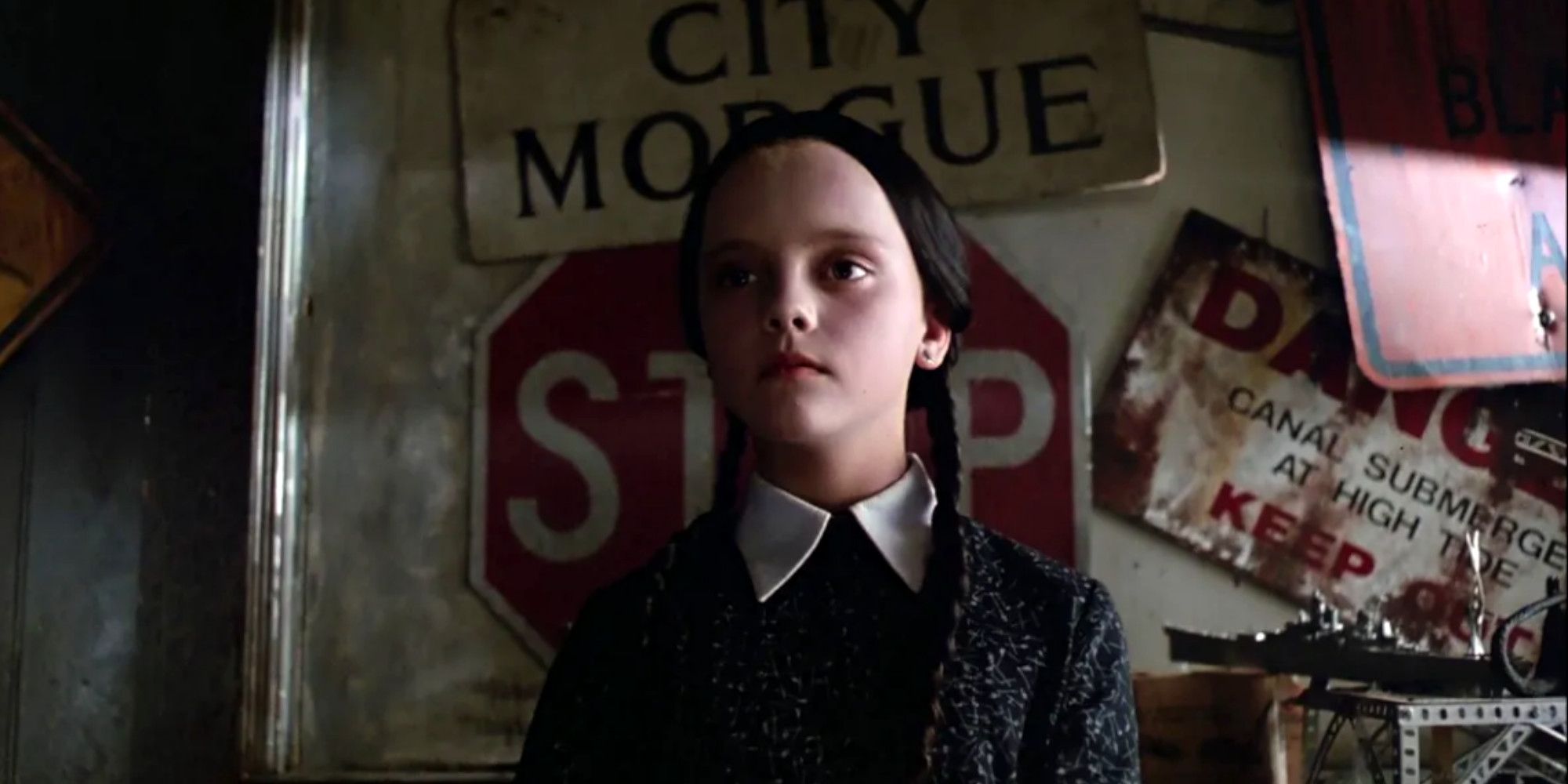 Wednesday The Addams Family and The Addams Family Values Christina Ricci (1991-1993) Tim Burton, Netflix