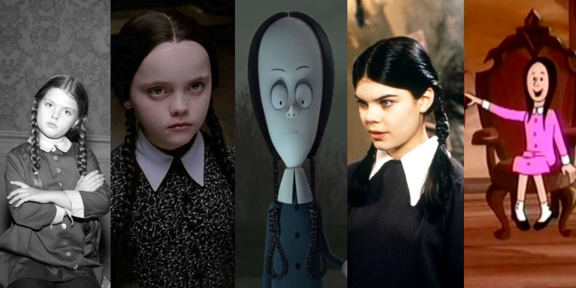 The Addams Family: Best Versions Of Wednesday, Ranked