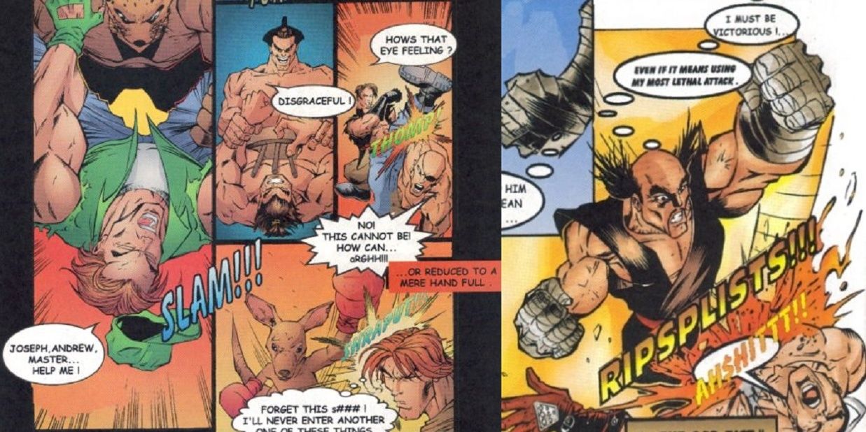 Weird Fighting Game Comics- Knightstone Tekken