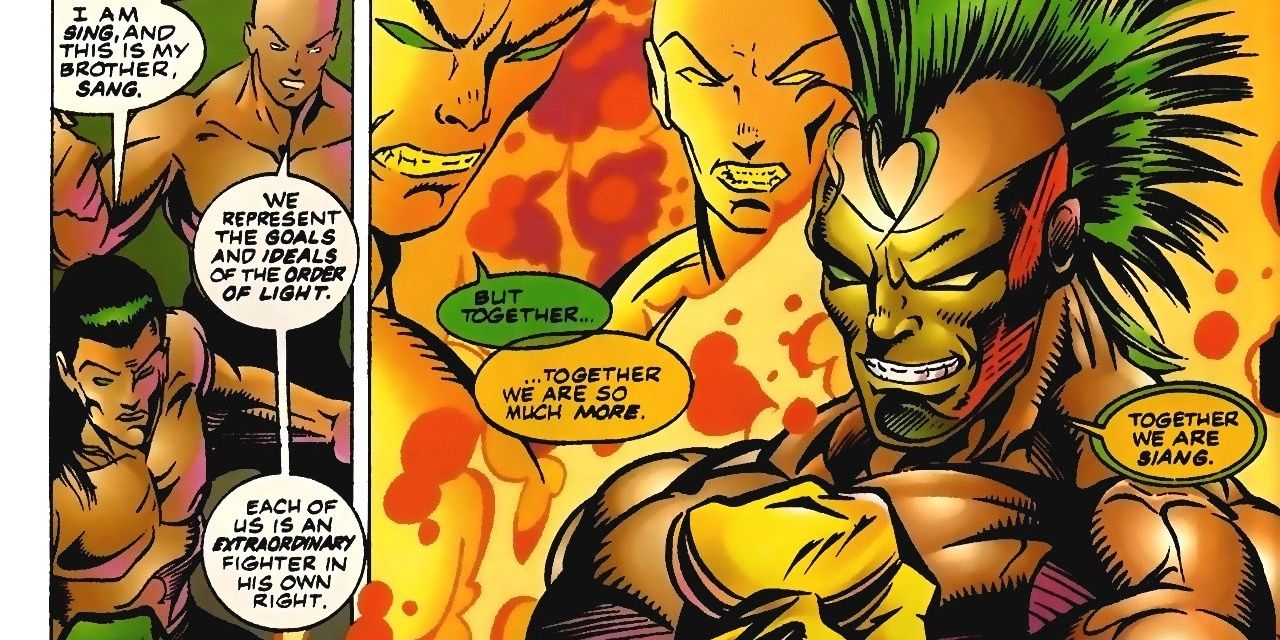 Weird Fighting Game Comics- Malibu Mortal Kombat Siang