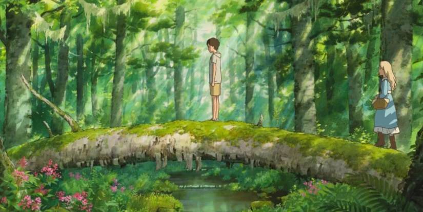 Anna and Marnie in woods