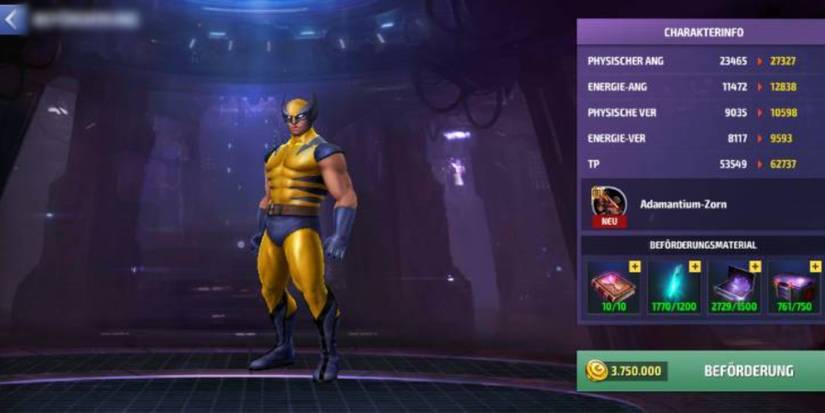 Wolverine from Marvel Future Fight