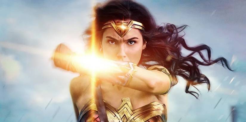 Wonder woman Bullet Bouncing Cropped