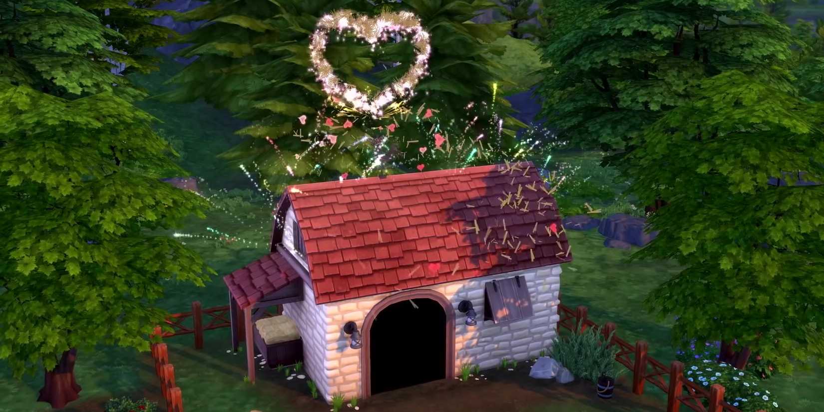 WooHooing in an Animal Shed in The Sims 4