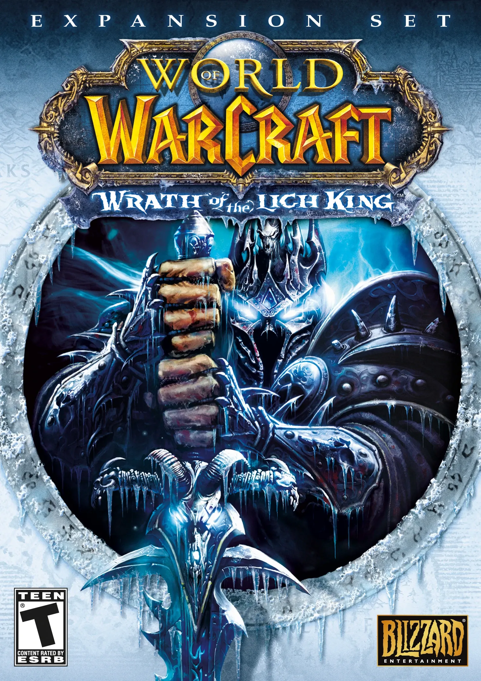 World of Warcraft — классический бокс-арт Wrath of the Lich King
