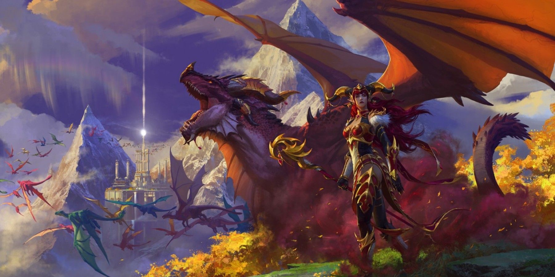 World of Warcraft Dragonflight Cover