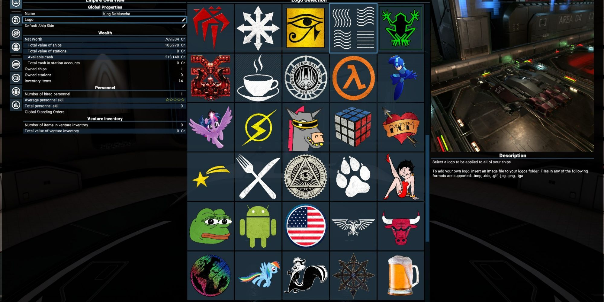 X4 Foundations - Player Logos