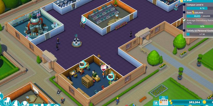 XP Bonus Achievments in Two Point Campus