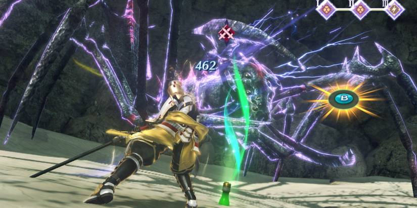 Xenoblade 2 combat in Torna The Golden Country