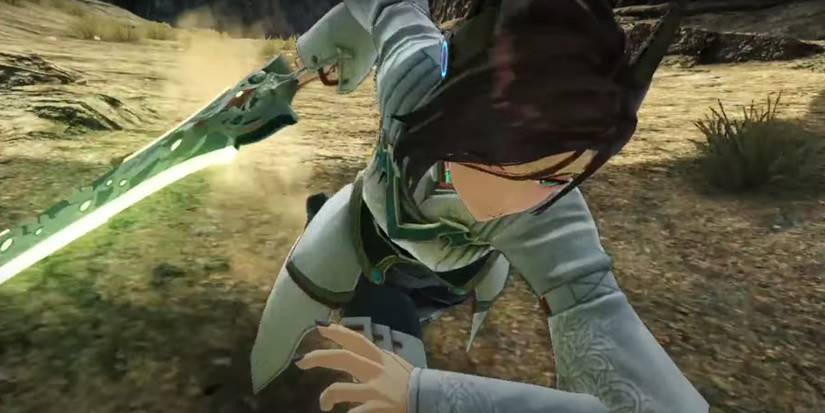 Xenoblade 3 Alexandria attacking after the battle