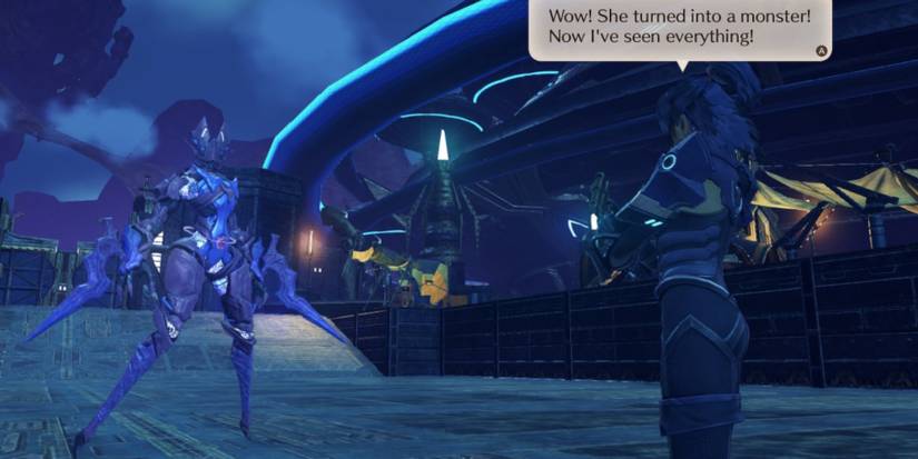 Xenoblade 3 Ashera confronting Moebius R