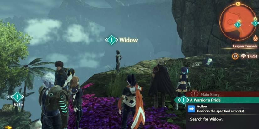 Xenoblade 3 Noah and co locating Widow