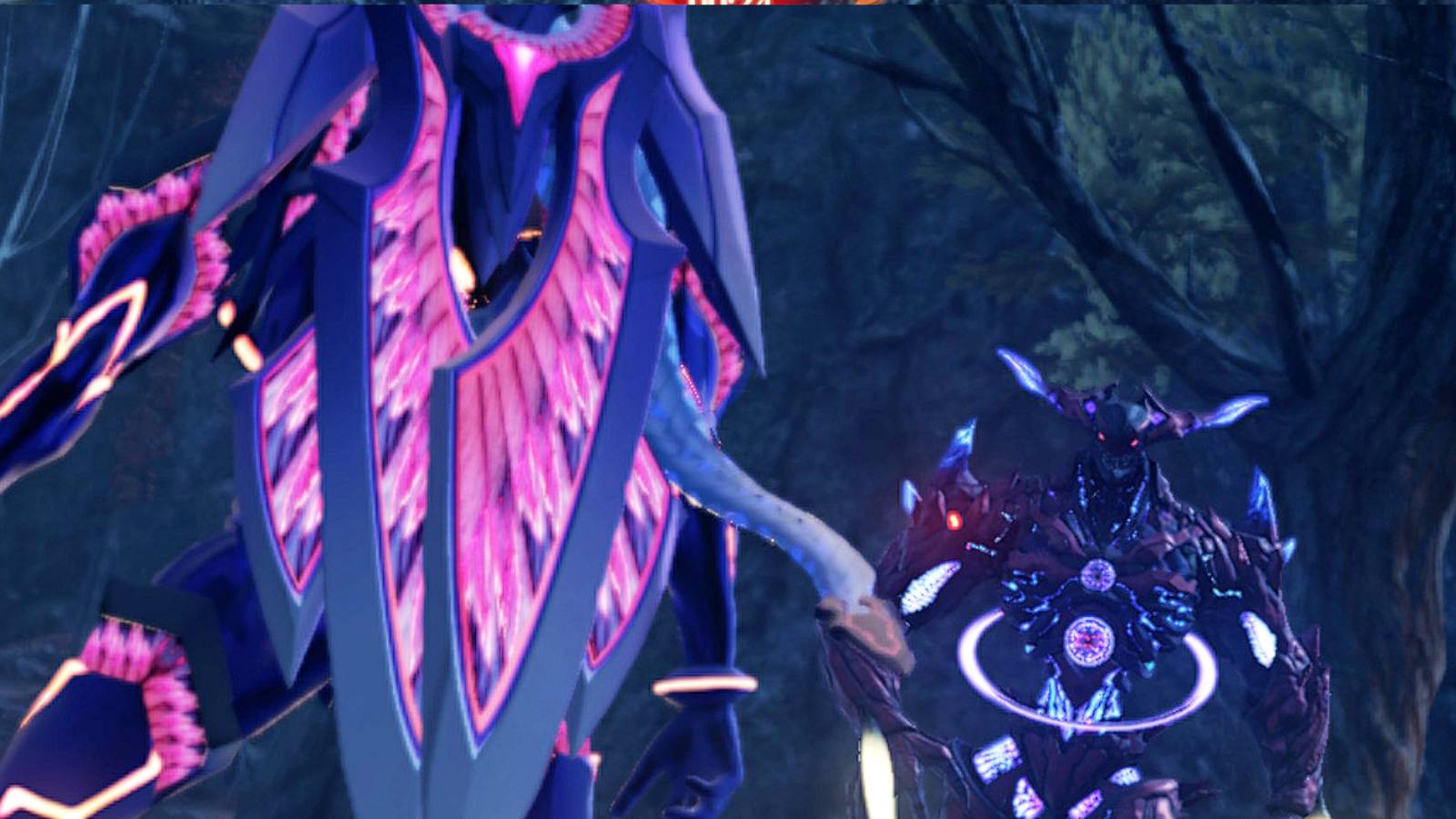 Xenoblade 3 Ouroboros fighting Moebius