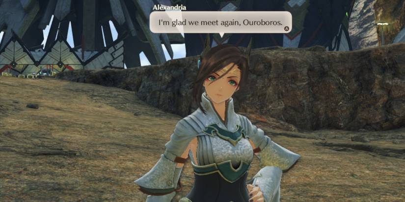 Xenoblade 3 before the fight with Alexandria