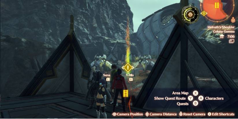 Xenoblade 3 using camera position on Noah at waist level