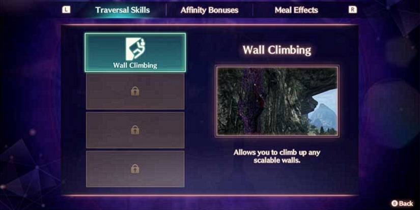 Xenoblade 3 wall climbing traversal skill