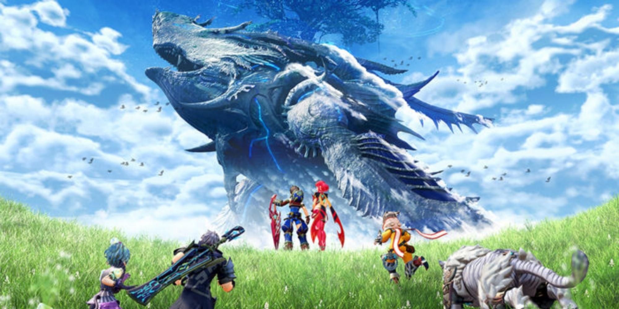 battle in Xenoblade Chronicles 2