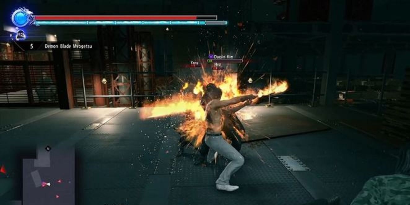 Yakuza Kiwami 2 Weapons- Demon Blade Myogetsu 