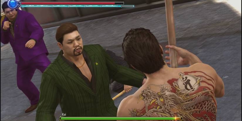 Yakuza Kiwami 2 Weapons- Kali Stick Festival Bouncer Mission Iron Spear Requirement