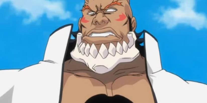 Yammy Llargo in the Human World in the Bleach anime