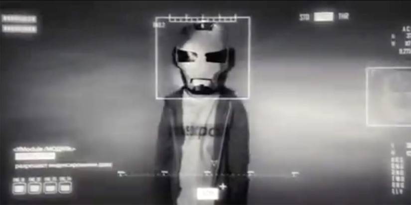 Young Peter Parker in Iron Man 2