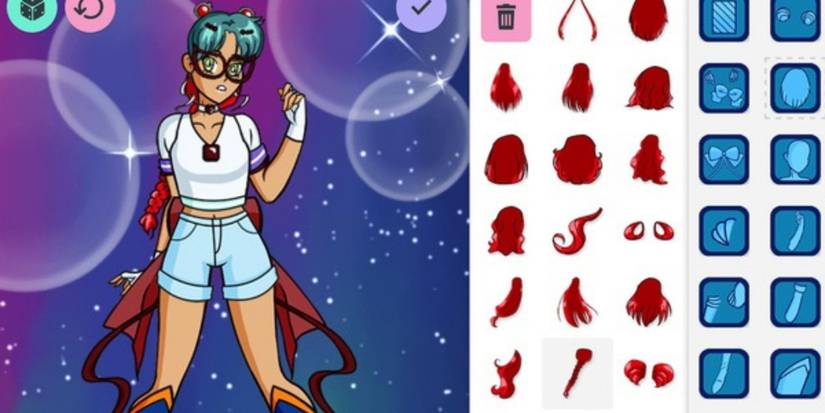 character in Sailor Moon Character Creator