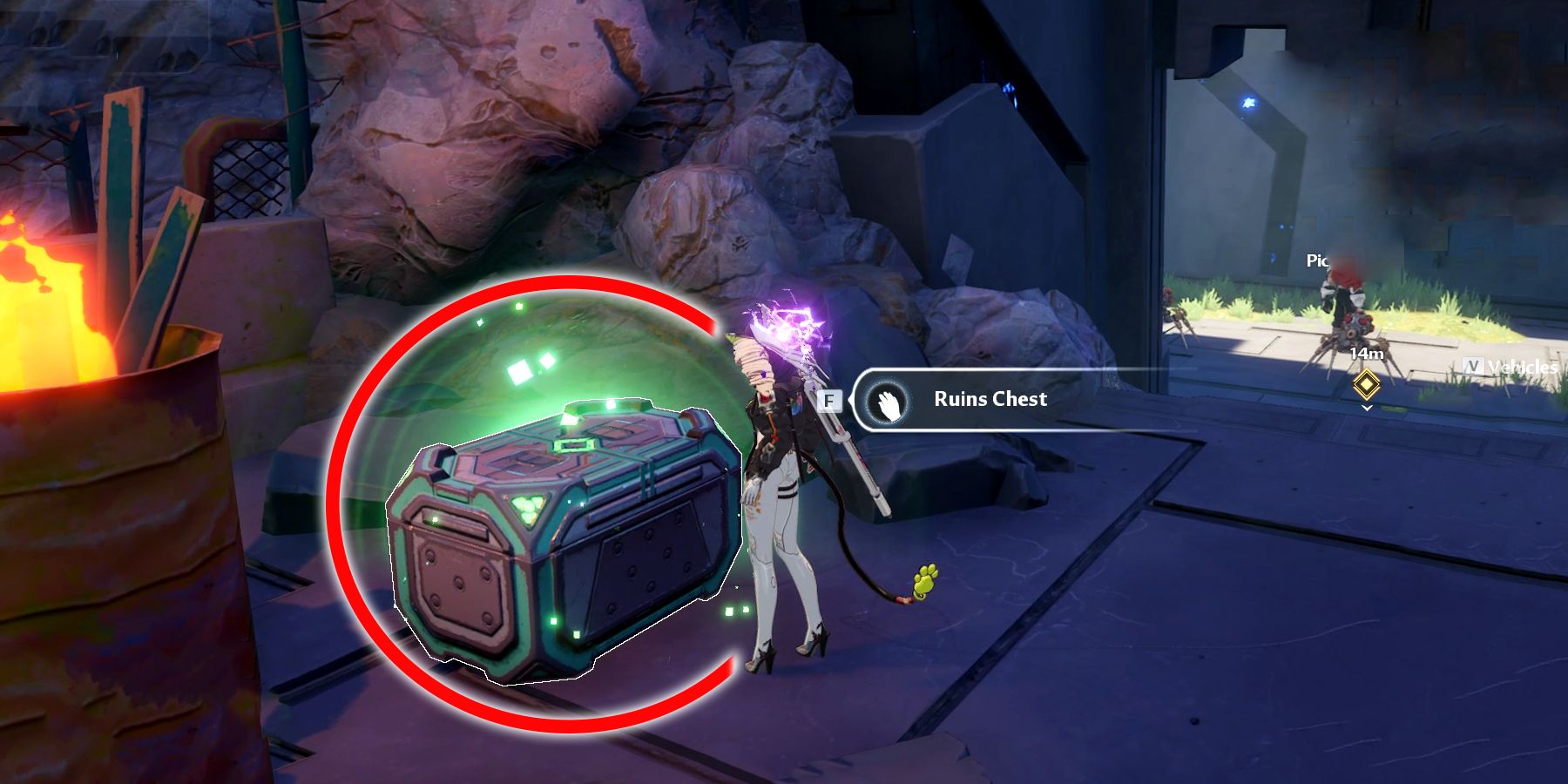 a-02 chest one location in tower of fantasy