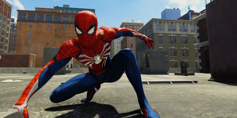 Spider-Man PS4 - Undies Suit Combat Gameplay 