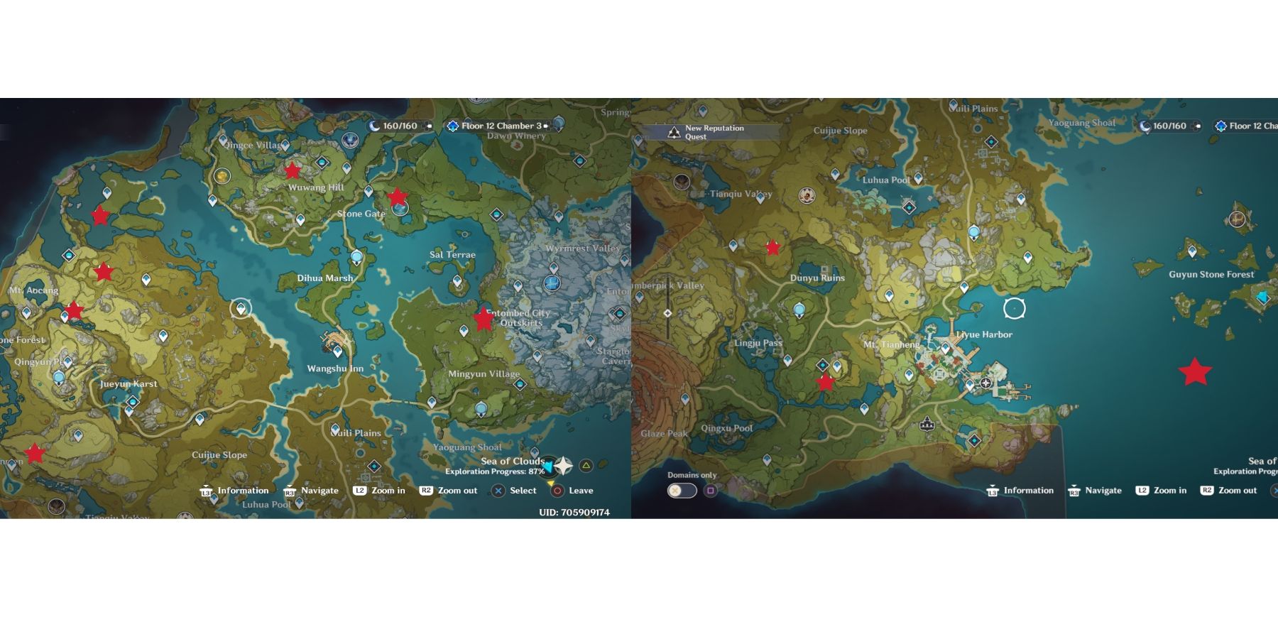 all liyue shrines of depths location in genshin impact