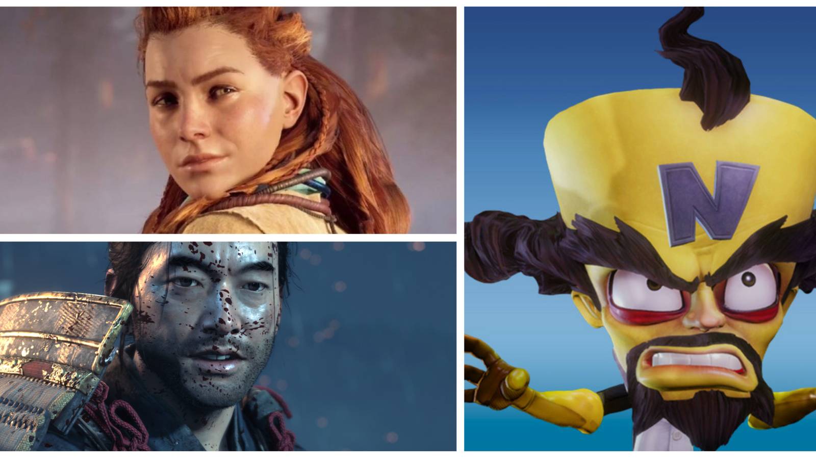 aloy, jin and dr neo cortex
