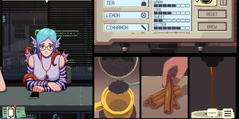 Aqua asking for a Russian Tea