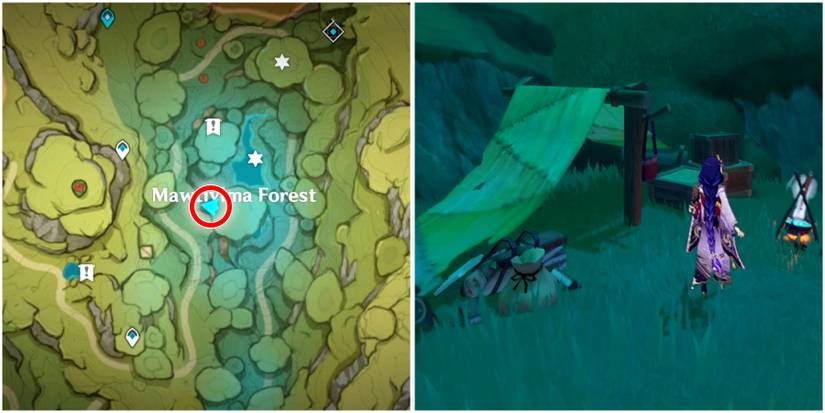 aranaga’s memory quest second location in genshin impact